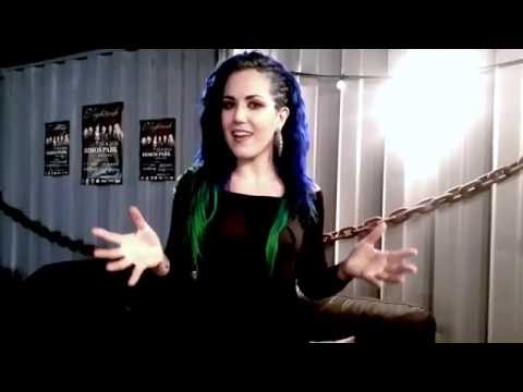 Delain - Our first special guest Alissa White-Gluz from Arch Enemy!