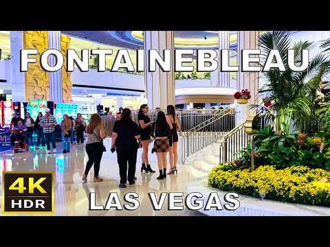 [4K HDR] Fontainebleau Las Vegas Walking Tour | April 2024