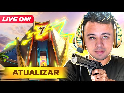 🟢RUMO AO DESAFIANTE NO SOLO VS SQUAD😤FISHER AO VIVO FREEFIRE