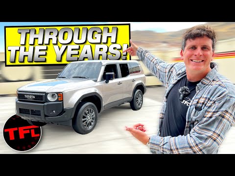 Hands ON: How Does The New 2024 Toyota Land Cruiser Compare To Every Other Generation!?