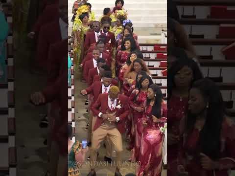 Beautiful Congolese Wedding Dance