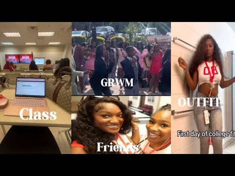 GRWM FOR THE FIRST DAY OF COLLEGE | FRESHMAN 💓✨S1 EP. 4 Littyb life on her Own