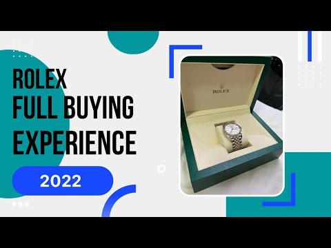 Rolex AD Full Buying Experience 2022