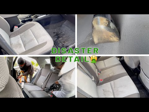 Satisfying Interior Deep Cleaning - Car Detailing Transformation & Extraction Action!