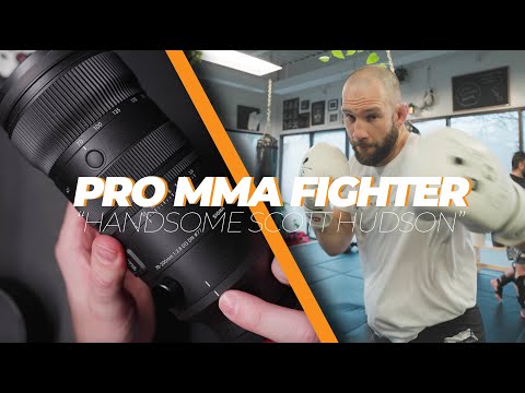 Sigma 70-200 for E-Mount with a PRO MMA FIGHTER