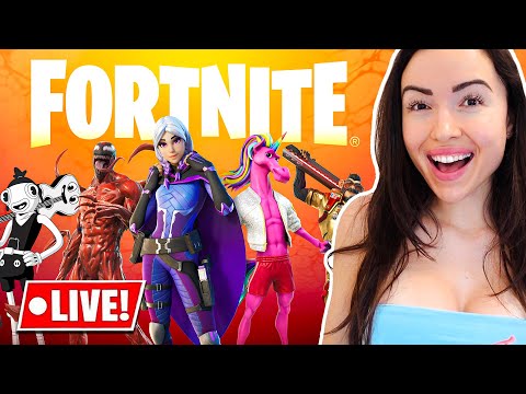 *LIVE* CUSTOM GAMES with VIEWERS! (Fortnite Season 8)