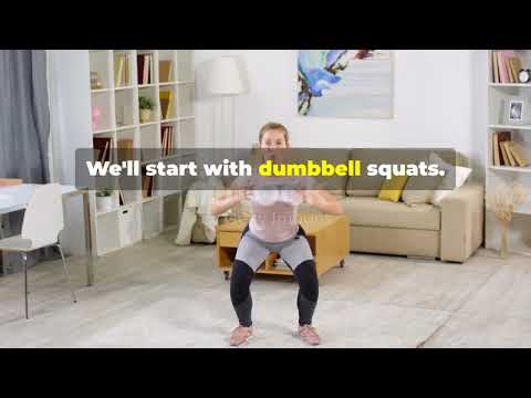 Quick 10 min dumbbell workout