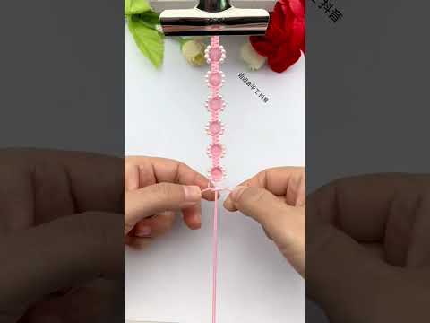 Very easy to learn Simple braided bracelet tutorial Bracelet braiding introductory tutorial Brai