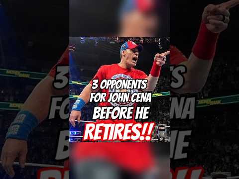 3 POTENTIAL JOHN CENA OPPONENTS?! #wwe #wrestling