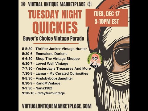 VAMP Tuesday Night Quickies Buyer's Choice Parade