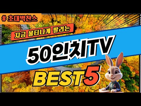 2025 초대박 찬스 50인치TV 추천 대박 가성비 베스트5! 후기 비교