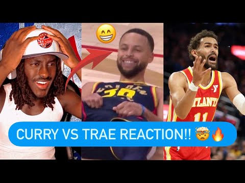 Reaction To Warriors Vs Hawks (WILD GAME!!) Highlights