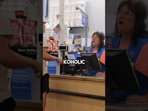 Al Koholic your party is waiting… #pranks#shorts#walmartintercom