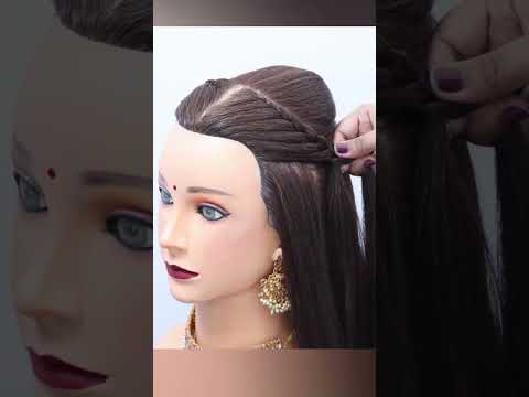 How To Messy Voluminous low ponytail #messyhairstyles #ponytail #easy #new2024 #ytshorts #bridal