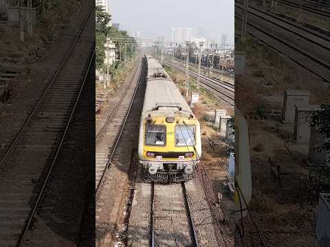 Emu local train Mumbai #train