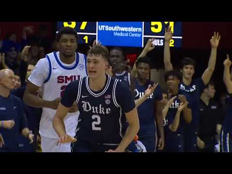 Cooper Flagg Highlights | Duke vs. SMU | College Basketball | The CW