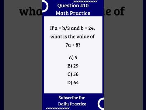 Math Question #mathematics #shorts #maths #exam #mathstricks #math #mathshorts #satprep #greprep