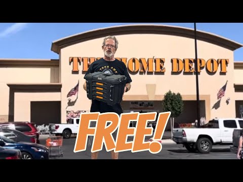 Home Depot is insane to give these away! #viralvideo #video #reels