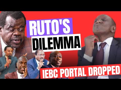 DRAMA UNFOLD! IEBC Portal TAKEN DOWN Day AFTER Rigathi DECLARED Terrifying GEMA 14Million VOTES