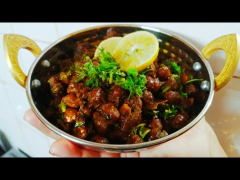 Dry Kala Chana Masala recipe | चटपटा चना मसाला | Sukha Kala Chana Masala | Black Chickpeas Curry