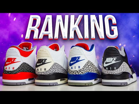 RANKING Air Jordan 3 ORIGINAL 1988 Sneaker Collection