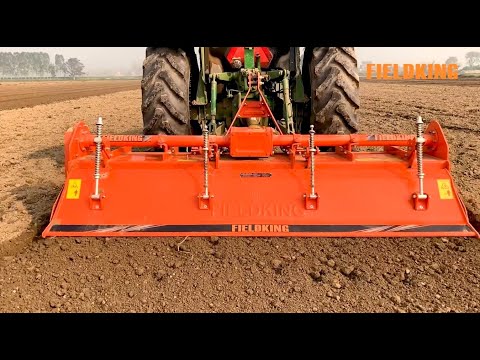 Fieldking Regular Series Rotary Tiller | Tractor Rotavator | Best Rotavator in India