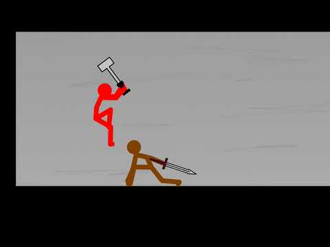 my entry for the Synced Hammer vs Sword collab (hosted by @teamstickman2721)