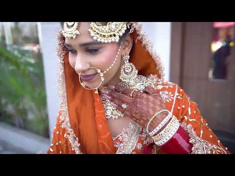 Best Sikh Wedding Highlights 2023-24 || Amritpal & Harmaninder || Sharma Studio Rajpura 98144-14197