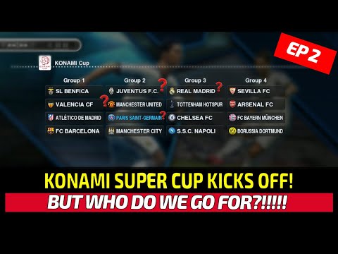 [TTB] PES 2013 KONAMI SUPER CUP EP2 - WHO WINS THE FINAL FOUR SPIN?! - TOURNAMENT KICKS OFF! ⚽