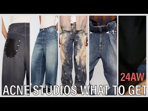 【24AW】謎デニム大量発生？ACNE STUDIOS 何買う動画Pt1