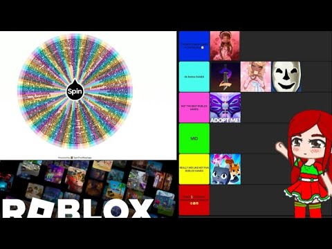 Spin the Wheel: Which Roblox Game Will I Play and Rank?