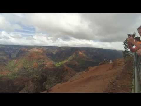 Waimea Canyon Lookout timelapse 2