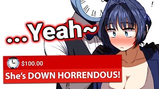 Kronii gets called "Down Horrendous", agrees, lets out her girly laughs losing it at the idea