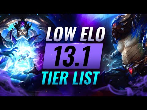 CARRY LOW ELO: Best Champions Tier List on Patch 13.1 - League of Legends