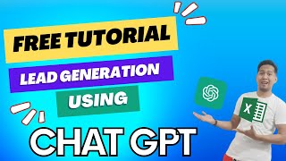 HOW TO GENERATE LEADS USING CHAT GPT AND GOOGLE EXCEL SPREADSHEETS | #leadgeneration