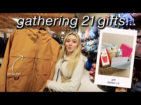 Shopping for my boyfriends 21st birthday gift | envelope game, coupons, cutest basket