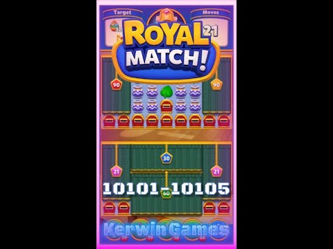 Royal Match Level 10101 10102 10103 10104 10105 - No Boosters Gameplay