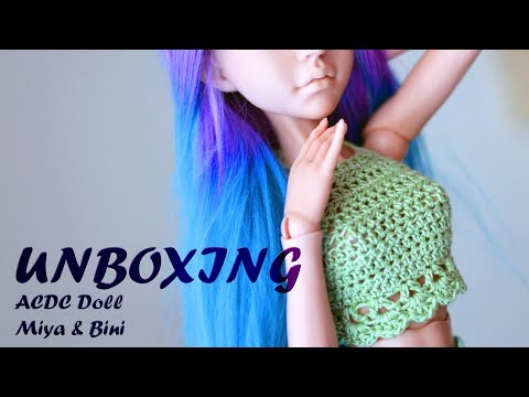 BJD Unboxing ~ ACDC Doll Miya & Bini