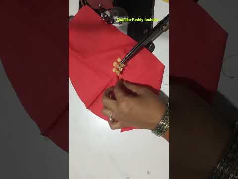 #simple  sleeve stitching tutorial#blouse#kurtiforwomen#easy sewinghacks#sleeve stitching tricks