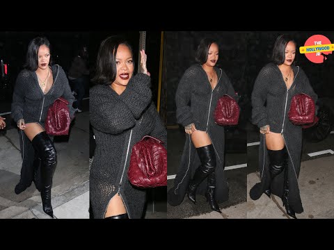 RIHANNA SPOTTED ARRIVING AT GIORGIO BALDI: PHOTOGRAPHER'S FLASHES STARTLE STAR AT DINNER!