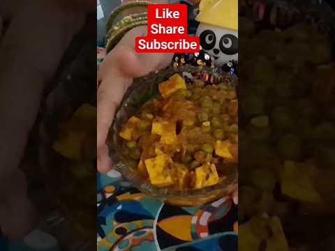 trending dishes in india l sunday special matar paneer #matarpaneer #youtubeshorts #viral #shorts