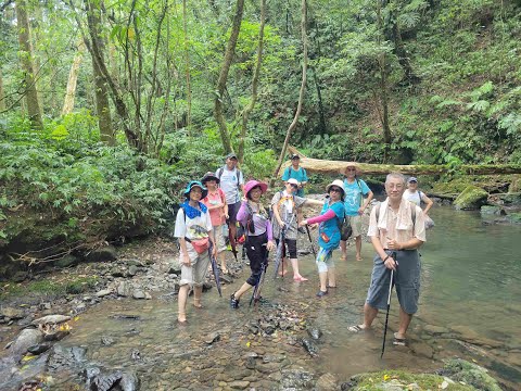 坪溪古道，夏日理想的戲水休憩之處