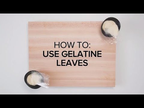 How to Use Gelatine Leaves Like a Pro