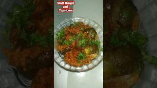 Tasty recipe of Stuff Brinjal and Capsicum #tastyrecipe #lunchrecipe