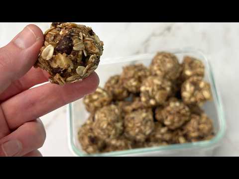 No Bake Choc Chip Oatmeal Energy Bites