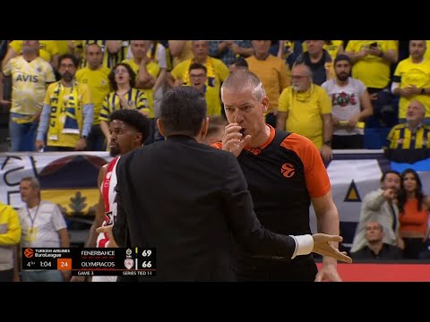 EUROLEAGUE 2023 - all Technical Fouls  (except "on coach" not included) - in Playoffs & Final-4.