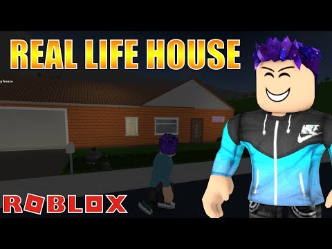 I BUILT MY REAL LIFE HOUSE IN ROBLOX BLOXBURG!