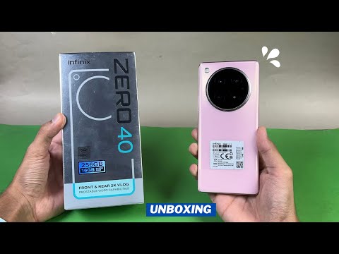 Infinix Zero 40 4G - Unboxing & Features Overview! (Helio G100 + 108MP OIS)