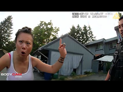 Entitled Neighbor Loses It When the Police Don't Take Her Side