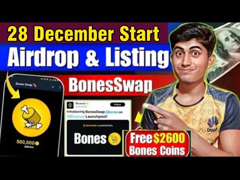 Bones Swap Exchange Airdrop ||Mine $Bones Token || Get free 1000 Ton giveaway😱Swap & Withdraw Ton